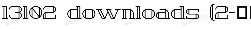13102 downloads (2字体转换 13102 downloads (2字体转换